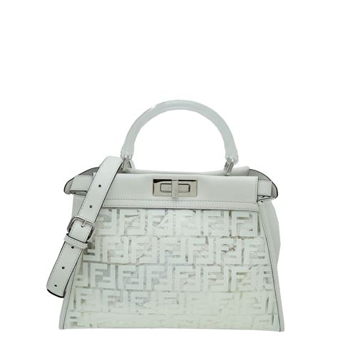 fendi peekaboo clear handle